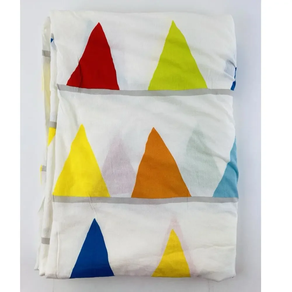 IKEA Vitaminer Vimpel Duvet Cover Colorful Pennant Flags Sheet Bangladesh 1999 S